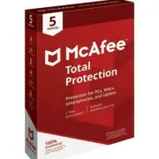 McAfee Antivirus Essential Protection For Your PC 5 Devices