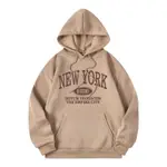 NY89 連帽衫純色 NEW YORK SOFT CHOCO