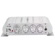 12V 2.1Channel Car Stereo Audio Power Amplifier HiFi Bass Home Cars ST-838