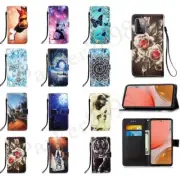 Case for Galaxy A82 A72 A71 A52 A51 A42 A41 A32 A22 A12 5G Pattern Wallet Cover