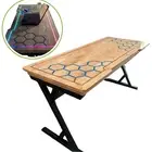 Table Gaming Decor, Led Touch Resin Wooden Table, Sensor Table, Custom Table