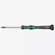Wera 118103 1/8" x 60mm Kraftform Micro Ball End Hex Precision Screwdriver