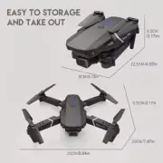 Professional Drone E88 4K Wide-Angle HD 1080P Camera