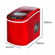 Household Ice Machine Commercial Portable Tea Shop Bar Ice Maker Machines 220V