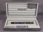 Parker Vintage Duofold International Fountain Pen-Blue Marble -l8k medium-new