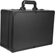 BIUDECO 1pc Hairdressing Tool Storage Case with Handle Capacity Organizer for Scissors Clips Brushes Portable Suitcase for Professional Hairdressers and Stylists