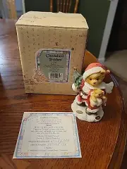 Cherished Teddies 1996 Klaus Bearer Of Good Tidings 176036 w/Box