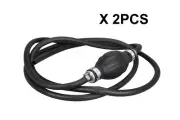 Pactrade Marine 2PCS Universal Pump Hose Assembly Fuel Line Primer Bulb 10mm