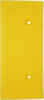 Driveway Ramp Portable Threshold Ramp for Car Vehicle Driveway Loading Dock Supplies - 5cm Curb (Yellow)