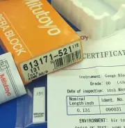 MITUTOYO CERA 613171-521 Ceramic Gage Block 0.131" ASME 00 w/Cert.Machinist