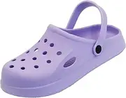 [GLMDKAI] Soft Garden Clogs for Women and Men, Slip On Shoes Heel Strap Mules Sandals Lightweight Slippers Beach Home Casual Wear Non-Slip Air Cushion Sole Slides