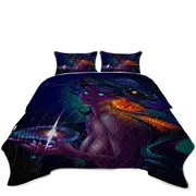 Sexy Galactic Girl Space Nova Coverlet