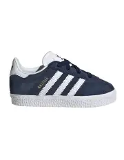 [Adidas] Gazelle Cf Elastic Lace Infant Sneakers in Navy