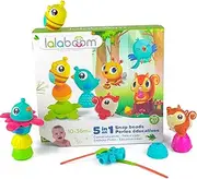 Lalaboom Animals Beads and Accessories Gift Set (25 Piece Set)