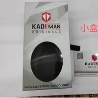 在飛比找蝦皮購物優惠-**雜貨商行**KADEMAN/真皮錶帶/三眼日期/防水/日