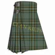 Scottish Handmade Traditional Kelly Dress 8-yard Tartan Kilt For Men
