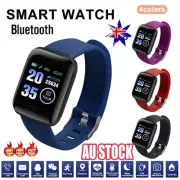 Smart Watch Band Sport Activity Fitness Tracker For Kids Fit bit Android iOS AU