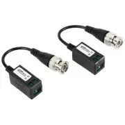 60dB Camera CCTV Passive BNC Video Balun To UTP Transceiver Connector