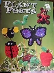 Annie's Attic Crochet Book 870116 Plant Pokes