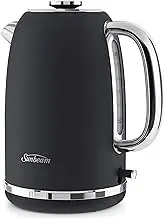 Sunbeam Alinea Electric Kettle 1,7 L 2,4kW Fast Boil Dark Canyon Black KE2700K