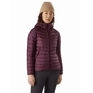 Arc'teryx 始祖鳥 女款 CERIUM LT 羽絨外套 850FP 登山保暖連帽外套 紫紅 26125 綠野山房