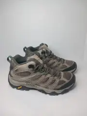 J035837 Merrell Men's Moab 3 Mid Waterproof Hiking Boot Boulder Size 11.5