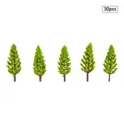 30Pcs Cedar Tree Model Railway Tree Scenery Scene Layout Landscape Decor 5.8cm