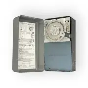 PARAGON 8045-00 Mechanical Defrost Timer with Metal Enclosure 120VAC, 40A/2HP