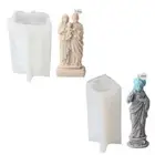 Jesuses Silicone Mould Fondant Sugar Molds DIY Handmade Soap Making Tool