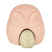 Urban Products Family Nesting Owl Ornament Home Shelf Room Decor Bisque 11cm