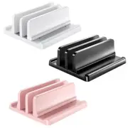 4in1 Vertical Dual Slots Laptop Holder Stand for MacBook,Chromebook,Surface,Dell