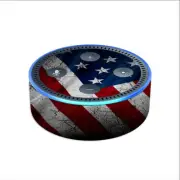 Skin Decal for Amazon Echo Dot (2nd gen) / American Flag distressed