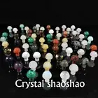 20pieces MIX Natural Crystal Mushroom/Hand Carved Quartz Crystal