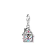 Buy Silver charm gingerbread house with colourful stones by Thomas Sabo online - THOMAS SABO Australia