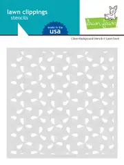 Lawn Fawn Clover Background Stencil
