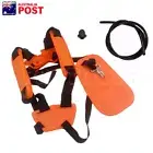 Double Shoulder Strap Harness Fuel Line For Brushcutter Whipper Snipper Trimmers