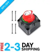 Panel Mount Heavy-Duty Battery Switch 12-48V for Safe Vehicle Power Control