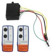 2pcs Wireless Winch Remote Control Kit For Jeep ATV SUV 12V Switch Handset 150ft