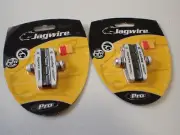 Jagwire Pro Series Road PSR silver brake shoe pad 2 sets/ pairs = 4 of BRAND NEW