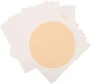 NUOBESTY Thickened Art Paper Painting Sheets 10 Pack Rice Paper Fan Handmade 33x33cm