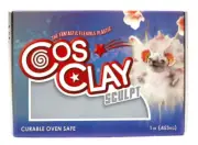 Cosclay Sculpt - Soft Gray - Flexible Polymer Clay (1lb)