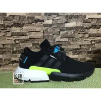 在飛比找蝦皮購物優惠-Adidas POD - S3.1 初代 黑 螢光黃 AQ1