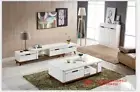 High Gloss Extendable TV Unit 155/200,185/240 or Coffee Table (white & brown)