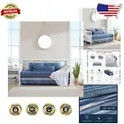 Luxurious Reversible Daybed Cover Set with Matching Shams & Bolster Pillow