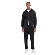 Replay Mens Zip Cotton Fleece artoriale Hoodie Blue