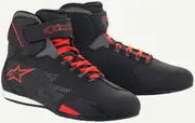 Alpinestars Sektor, shoes , color: Black/Light Red , size: 12 US