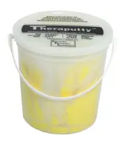 Cando Theraputty Standard Hand Exercise Putty - 5 lb - Yellow - X-soft