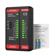 Network Cable Tester HABOTEST HT812A with RJ45 RJ11 Port Ethernet Cable Teste...