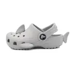 CROCS CLASSIC CLOG T 卡駱馳 洞洞鞋 防水 小中童 鯊魚 灰 S0784 (210014-1FT)