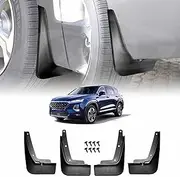 X-CAR Mud Flaps Splash Guards for Hyundai Santa Fe Santafe 2018-2023 Mudguard Fender Front and Rear Set of 4